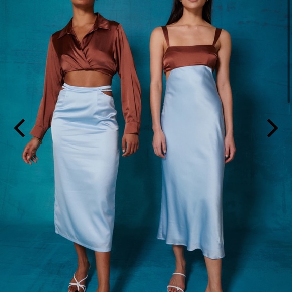 Two tone dress - Picture 5 of 13